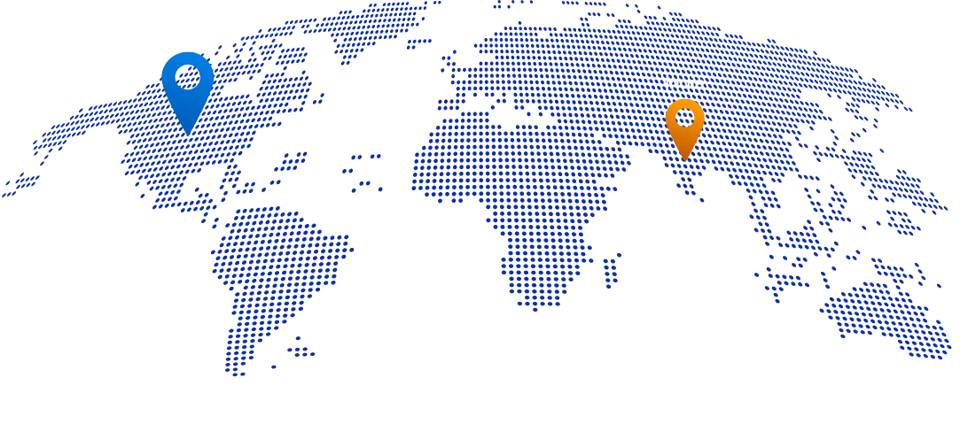 100+ employees - US and India